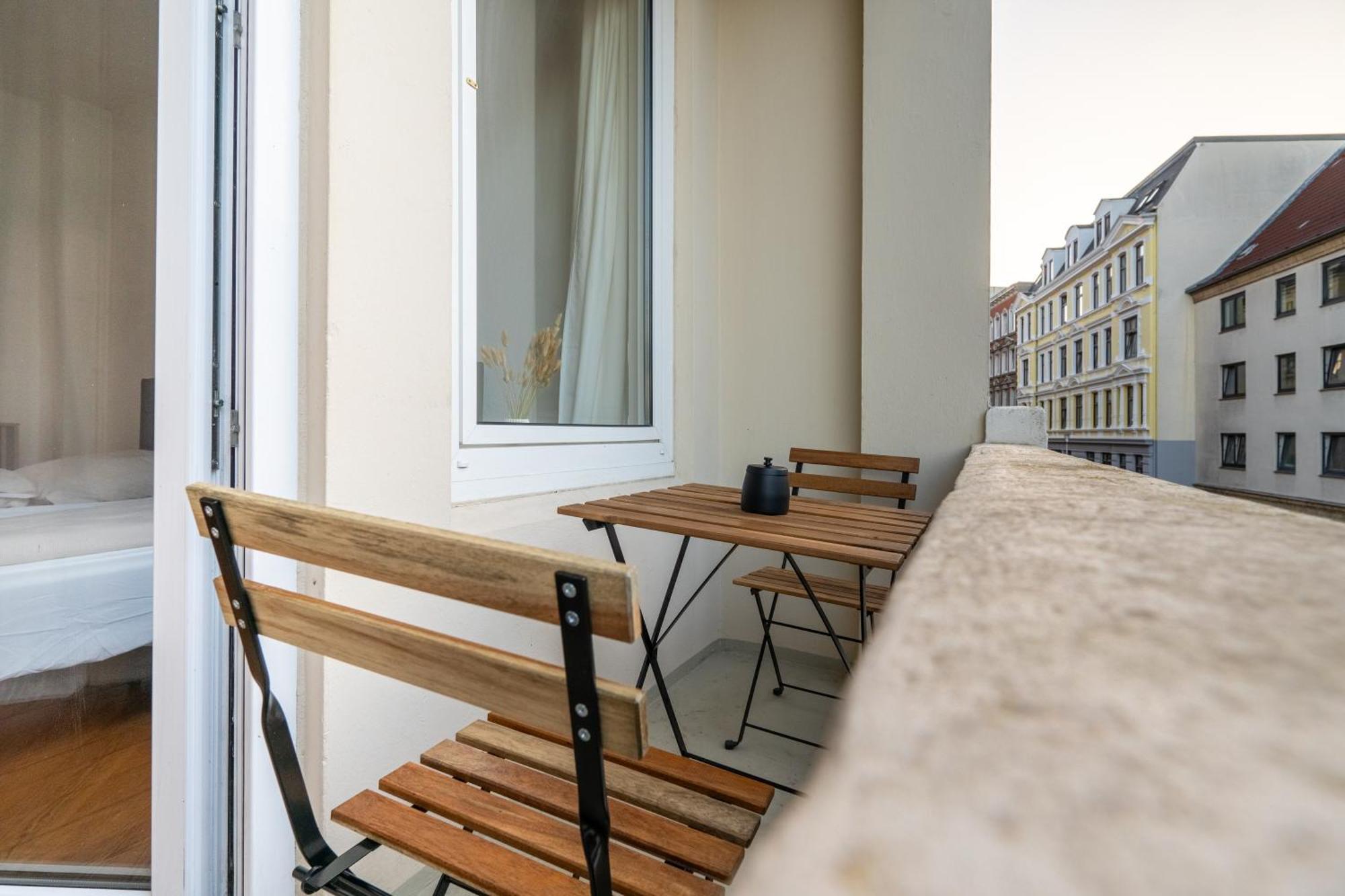Grosses Apartment Mit 2 Balkonen Zentral Am Nordertor Flensburgo Exterior foto